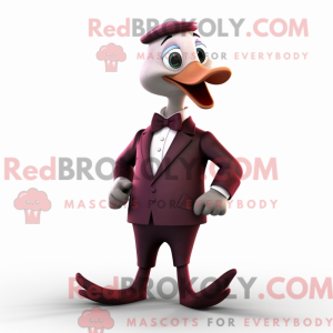 Maroon Gosling maskot...
