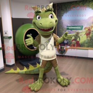 Costume mascotte de Dragon...