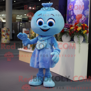 Disfraz de mascota Sky Blue...