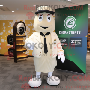 Cream Guinness mascot...