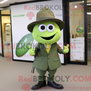 Costume mascotte d Olive...