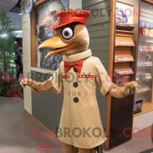 Costume de mascotte de pic...