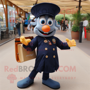 Navy Paella maskot kostume...