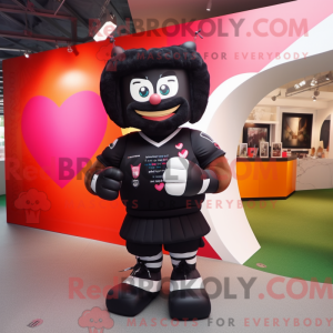 Black Love Letter mascot...