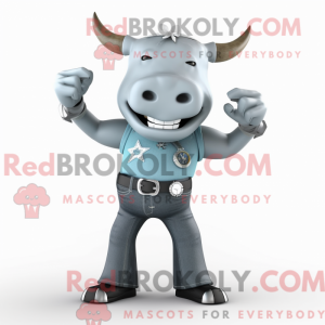 Máscara Grey Bull com...