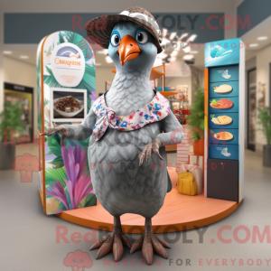 Disfraz de mascota paloma...