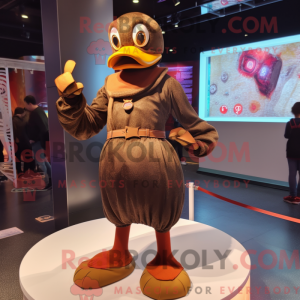 Disfraz de mascota del pato...