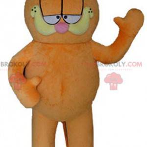Mascotte de Garfield le célèbre chat orange de dessin animé -
