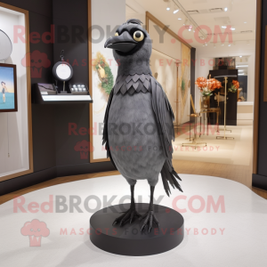 Gray Blackbird mascotte...