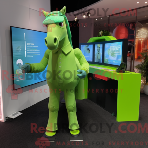 Lime Green Mare...