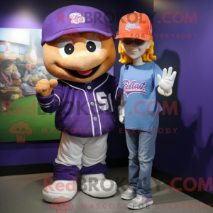 Purple Baseball Glove...