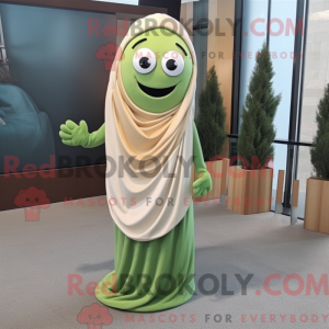 Figura de máscara de feijão...