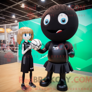 Black Volleyball Ball...