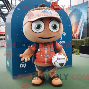 Rugby Ball maskot kostume...
