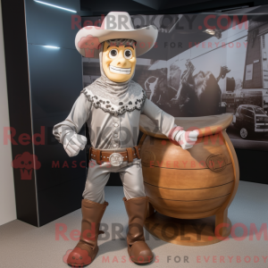 Silver Cowboy mascot...