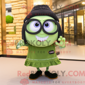 Olive Wrist Watch maskot...