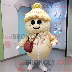 Cream Onion maskot kostume...