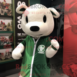 Forest Green Ermine mascot...