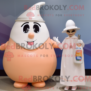 Maskottchenkostüm Peach...