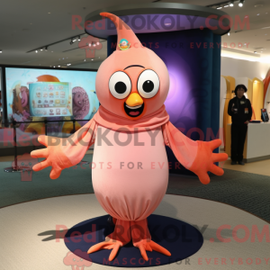 Costume de mascotte Peach...