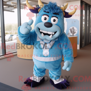 Hemelsblauw Minotaurus...