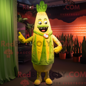 Gold Asparges maskot...