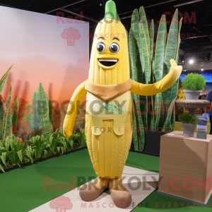 Gold Asparges maskot...