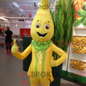 Gold Asparges maskot...