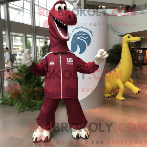 Maroon Brachiosaurus...