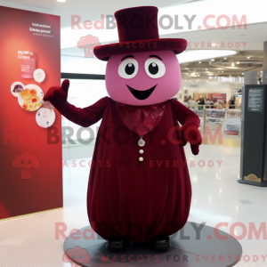 Maroon anheng maskot...