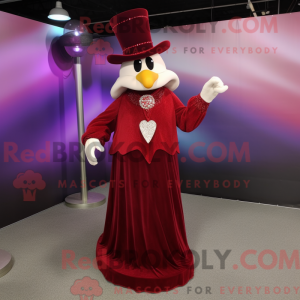 Maroon Pendant mascot...