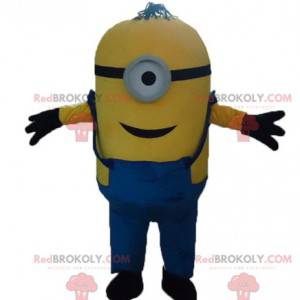 Berühmte gelbe Zeichentrickfigur des Minion-Maskottchens -