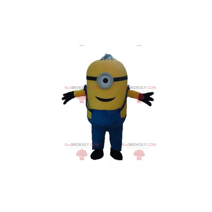 Mascotte de Minion célèbre personnage jaune de dessin animé -