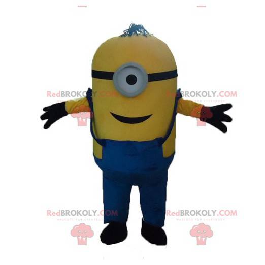 Mascotte de Minion célèbre personnage jaune de dessin animé -