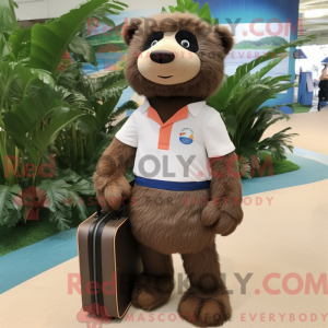 Costume de mascotte d ours...