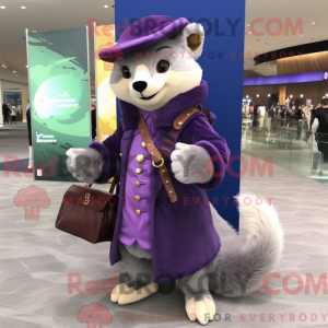Disfraz de mascota Purple...
