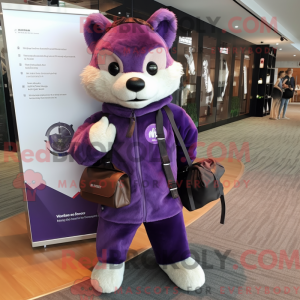 Lilla Marten maskot kostume...