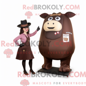 Brown Steak mascotte...