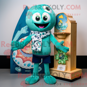 Disfraz de mascota Teal...