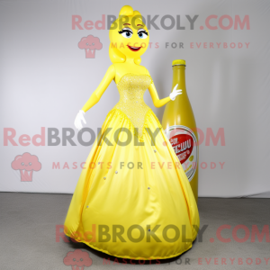 Lemon Yellow Soda Can...