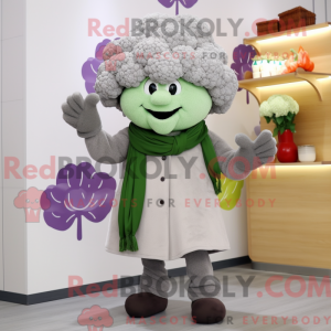 Gray Cauliflower mascot...
