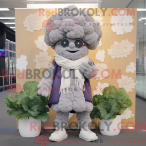 Disfraz de mascota coliflor...