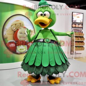 Disfraz de mascota pavo...