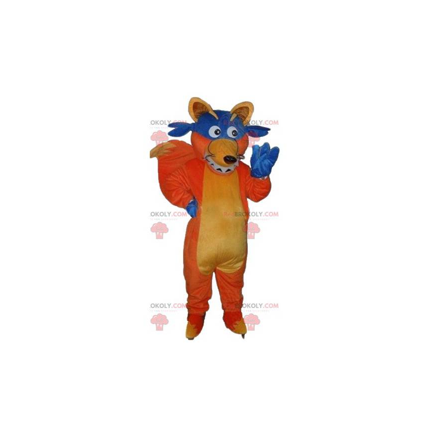 Mascot Chipeur den berømte reven til Dora the Explorer -