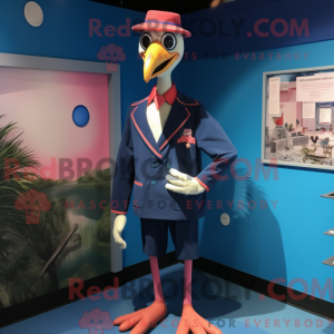 Máscara Navy Flamingo com...