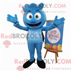 Postava maskota Sky Blue...
