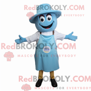 Sky Blue Paella mascot...
