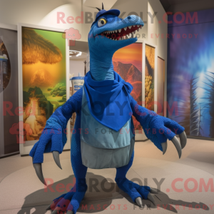 Blå Spinosaurus...