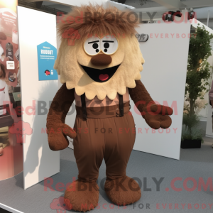 Brown But mascottekostuum...