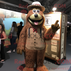 Brown But mascottekostuum...